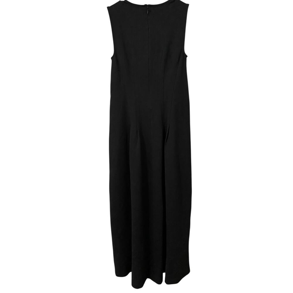 NWT J. Crew 2025 Nadia Ponte Midi Dress XS Black Stretch Minimalist Business - Picture 5 of 12